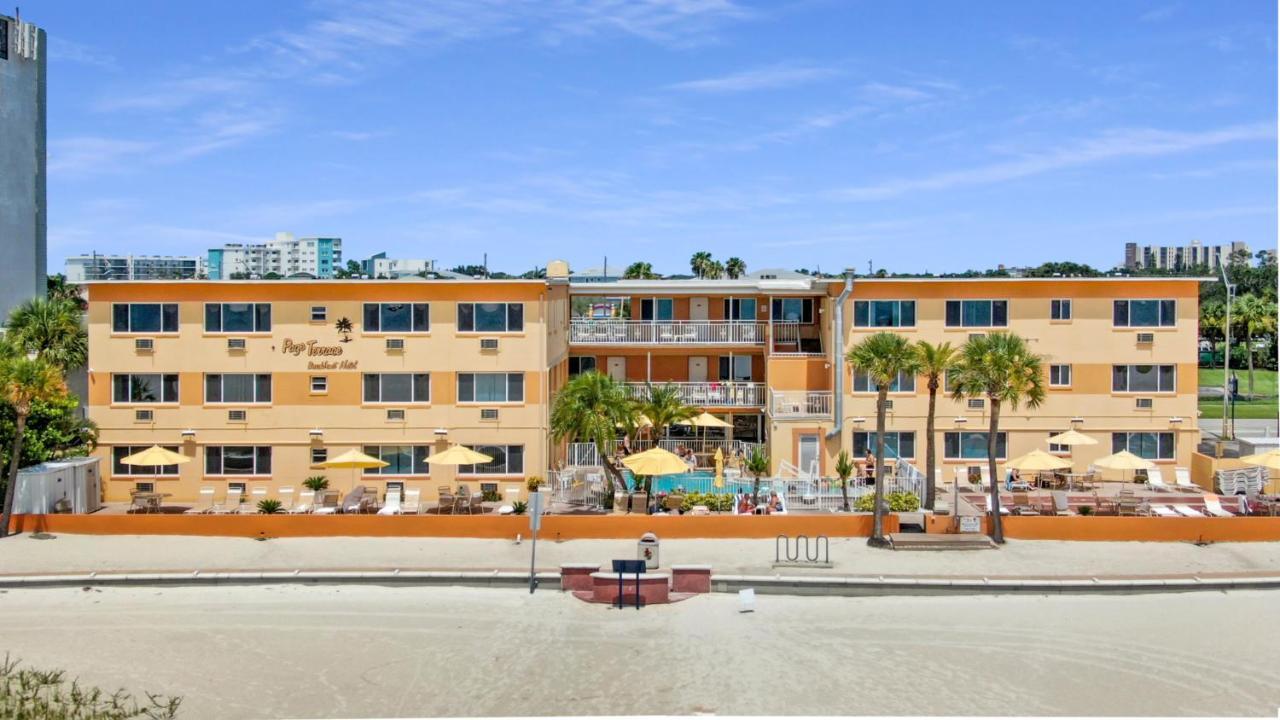 Page Terrace Beachfront Hotel 圣徒皮特海滩 外观 照片